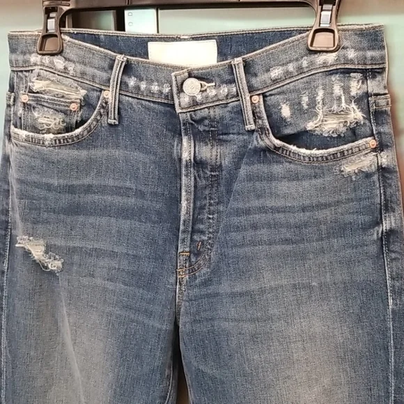💕MOTHER SUPERIOR💕 The Trickster Ankle Jeans ~ On Holy Ground 26 NWOT